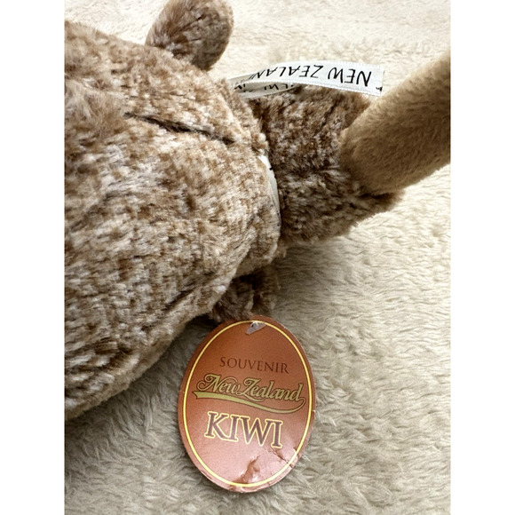 Prokiwi New Zealand Brown KIWI BIRD Stuffed Animal Plush 8.5" - Picture 4 of 7